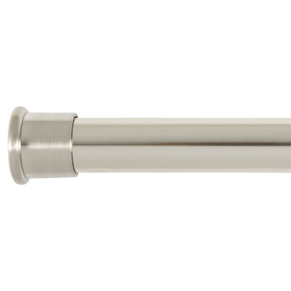 End Caps - Rod Satin Silver - Component